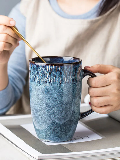 Tasse en Porcelaine avec cuillère - 600ml