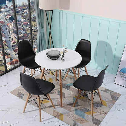 Lot de 4 Chaises de salle à manger de style nordique