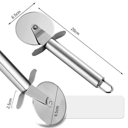 Roulette à pizza en acier inoxydable