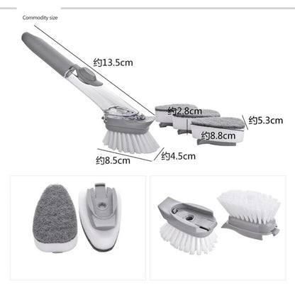 Brosse à vaisselle 2 en 1