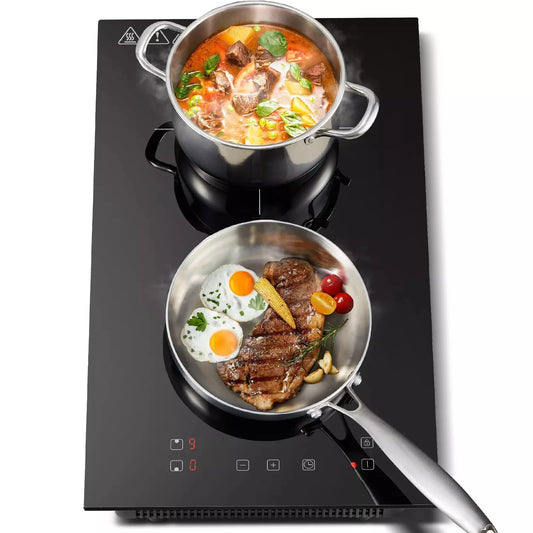 Plaque de cuisson à 2 feux à induction