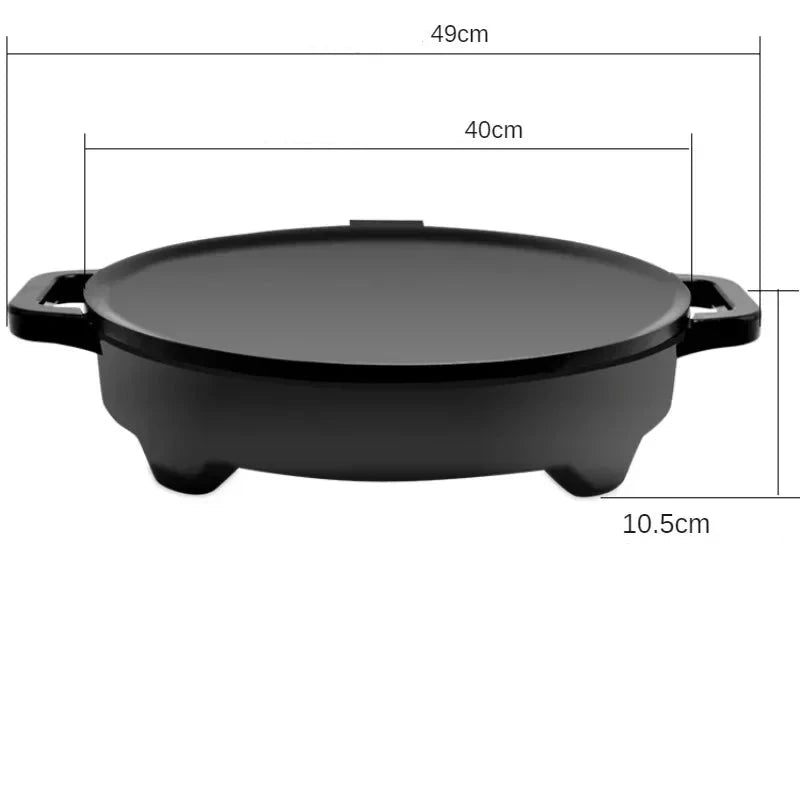 Crêpière électrique antiadhésive