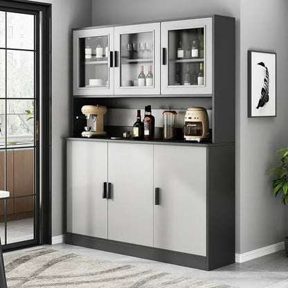 Buffet de cuisine moderne en ardoise avec armoire de rangement