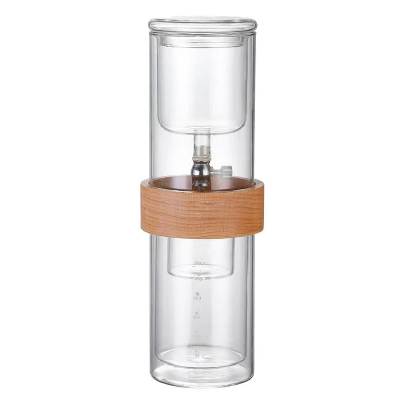 ☕ Cafetière Cold Brew Portable | 400 ml – Verre Borosilicate Haute Qualité