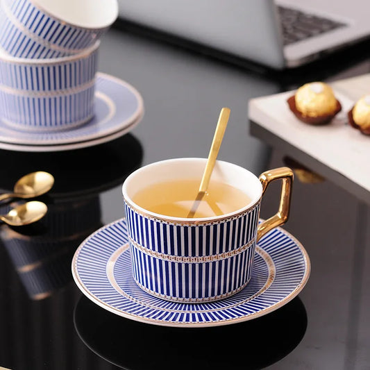 Tasse à thé de luxe en céramique de style anglais