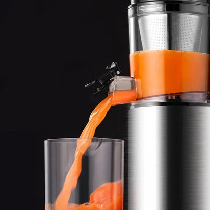 Extracteur de jus électrique multifonction avec 2 tasses en acier inoxydable