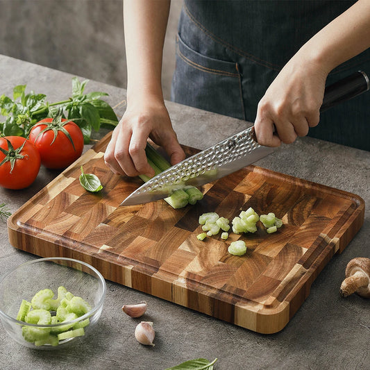 Planche à découper en bois durable