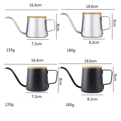 Cafetière goutte à goutte en acier inoxydable