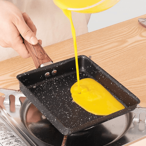 Poêle à omelette japonaise en fonte 22cm (Nambu Tekki) / IWACHU