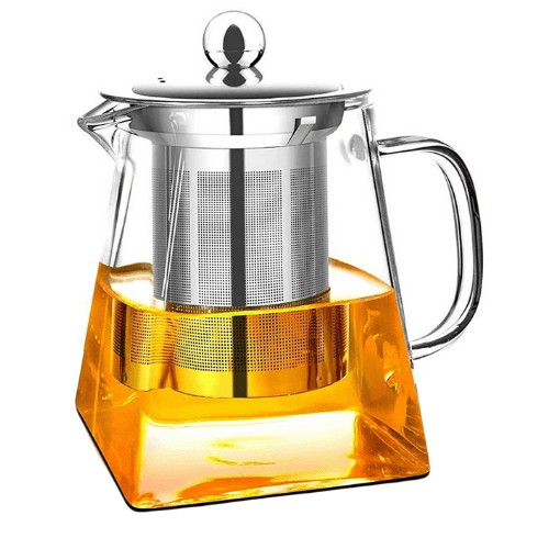 Théière en Verre Borosilicate avec infuseur